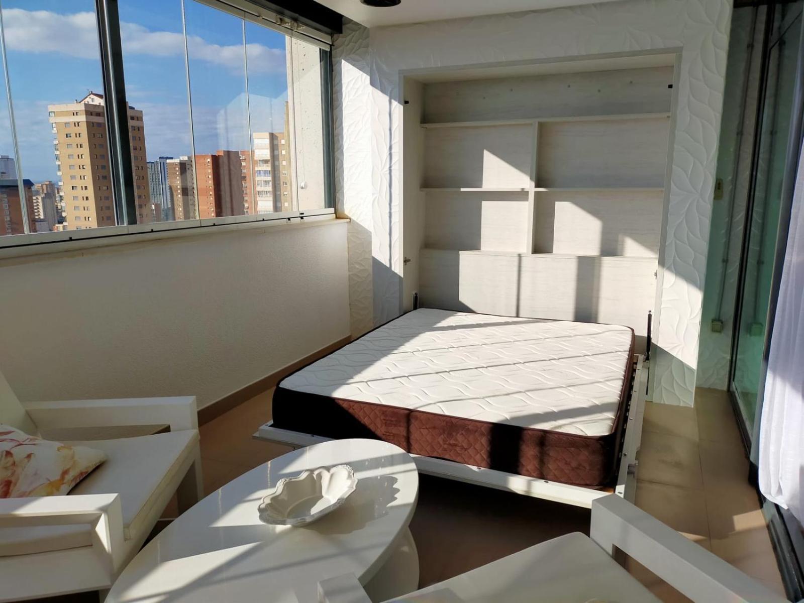 Apartamento Torre D'Oboe Vistas Al Mar Μπένιντορμ Εξωτερικό φωτογραφία