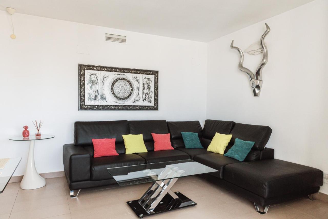 Apartamento Torre D'Oboe Vistas Al Mar Μπένιντορμ Εξωτερικό φωτογραφία