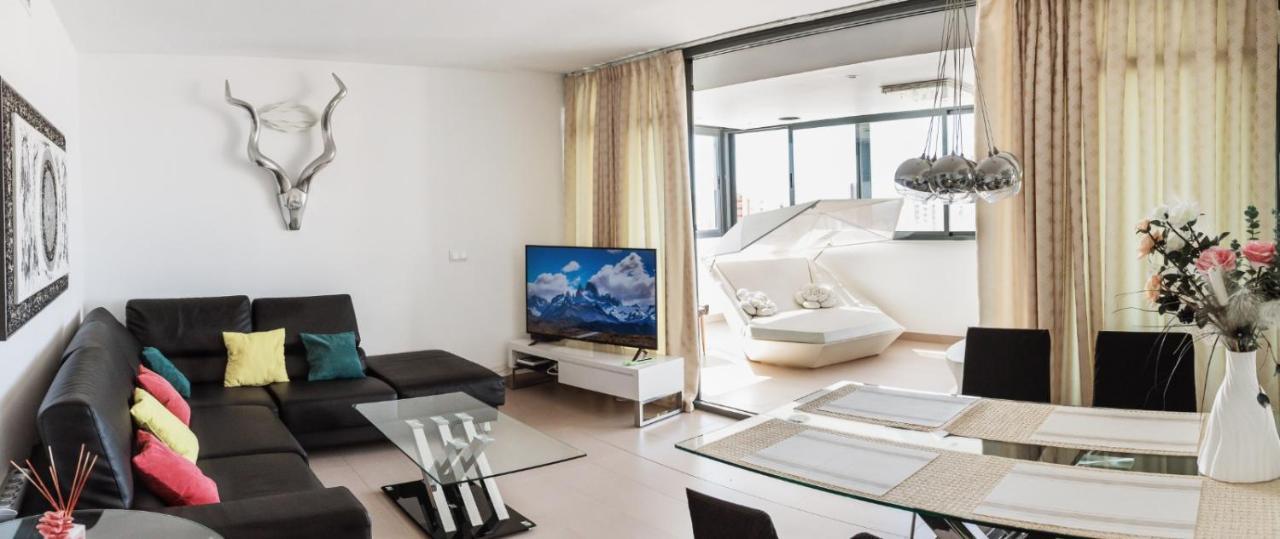 Apartamento Torre D'Oboe Vistas Al Mar Μπένιντορμ Εξωτερικό φωτογραφία